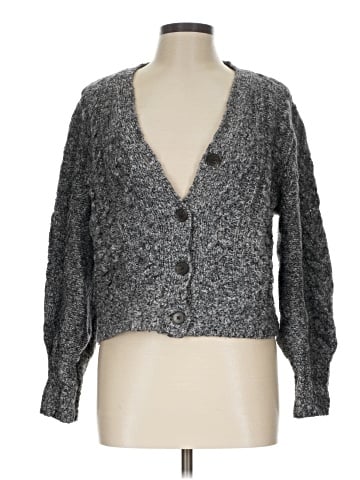 Madewell Cable V-Neck Cardigan (view 1)