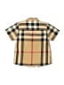 Burberry Plaid Brown Tan Novacheck Button Down Shirt Size 2 Yrs - photo 2