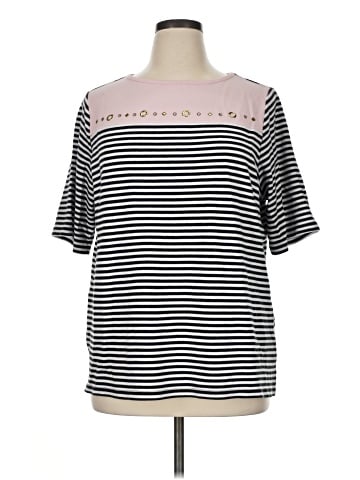 Quacker Factory Short Sleeve Top (view 1)
