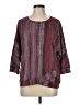 Simply Vera Vera Wang Burgundy Pullover Sweater Size M - photo 1
