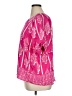 Umgee Pink Short Sleeve Blouse Size XL - photo 5