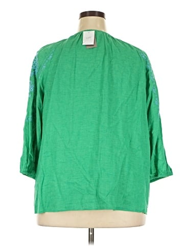 J.Jill 3/4 Sleeve Blouse (view 2)