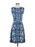 Lands' End Paisley Blue Casual Dress Size S - photo 2