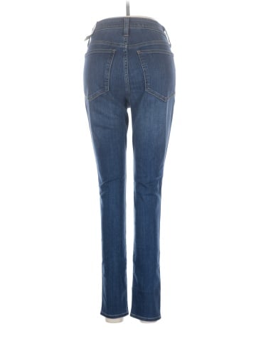 Madewell Curvy High-Rise Skinny Jeans in Danny Wash: TENCEL&trade; Denim Edition (view 2)