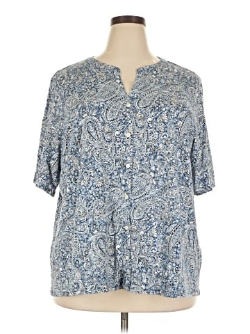 Purejill Short Sleeve Blouse (view 1)