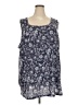 Croft & Barrow 100% Polyester Blue Sleeveless T-Shirt Size 4X - photo 1