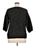 Banana Republic Metallic Black Pullover Sweater Size XL - photo 2