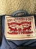 Levi's 100% Cotton Color Block Blue Snow Jacket Size L - photo 6