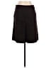 Zara Basic Solid Black Brown Formal Skirt Size L - photo 2