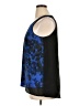 Kensie 100% Polyester Blue Sleeveless Blouse Size XL - photo 5