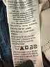 Denizen from Levi's Hearts Blue Jeans Size 27 waist - photo 9