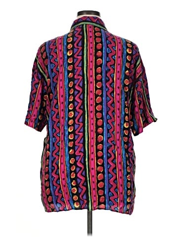 Bill Blass Short Sleeve Button-Down Shirt (view 2)