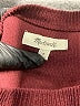 Madewell Burgundy Pullover Sweater Size S - photo 4