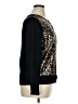 JM Collection Animal Print Black Cardigan Size 1X - photo 4