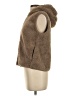 Ardene 100% Polyester Brown Faux Fur Vest Size XS - photo 5