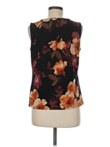 Black Label by Evan Picone Sleeveless Blouse (view 2)