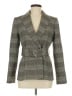 Calvin Klein Plaid Gray Blazer Size 6 - photo 1