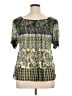 ICE Green Short Sleeve Blouse Size XL - photo 2