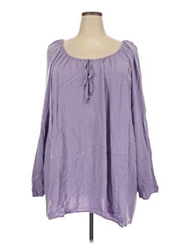 Ellos Long Sleeve Blouse (view 1)