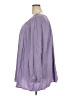 Ellos 100% Rayon Purple Long Sleeve Blouse Size 5X - photo 5