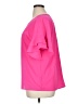 Umgee Pink Short Sleeve Blouse Size XL - photo 5