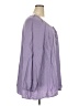 Ellos 100% Rayon Purple Long Sleeve Blouse Size 5X - photo 4