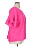 Umgee Pink Short Sleeve Blouse Size XL - photo 4