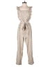Shein Polka Dots Ivory Jumpsuit Size 6 - photo 1