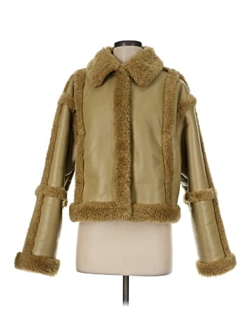 STAND STUDIO Faux Fur Jacket (view 1)