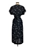 OAK + FORT 100% Polyester Black Casual Dress Size XS - photo 2