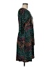 Robbie Bee Animal Print Teal Cocktail Dress Size M - photo 4