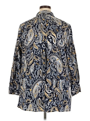 Jessica London 3/4 Sleeve Blouse (view 2)