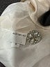 Kay Unger 100% Silk Ivory Jacket Size 10 - photo 7