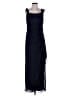 Alex Evenings 100% Polyester Blue Cocktail Dress Size 8 - photo 1