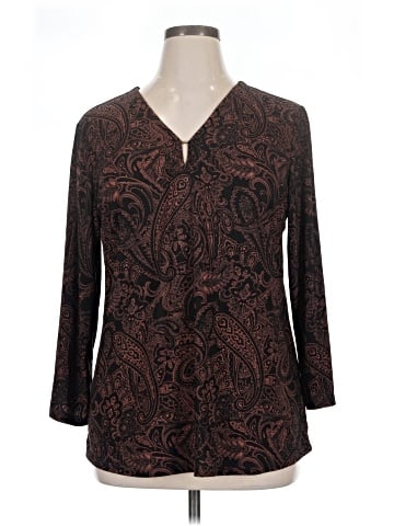 Jones New York Signature 3/4 Sleeve Blouse (view 1)