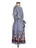 Julia Jordan Print Blue Casual Dress Size 4 - photo 4