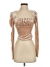 Flying Tomato Tan Long Sleeve Blouse Size S - photo 1