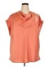Unbranded 100% Polyester Orange Short Sleeve Top Size 4X - photo 1