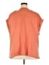 Unbranded 100% Polyester Orange Short Sleeve Top Size 4X - photo 2