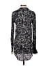 ALLSAINTS 100% Viscose Animal Print Gray Long Sleeve Blouse Size XS - photo 2