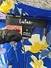 Lulus 100% Polyester Floral Blue Casual Dress Size S - photo 4