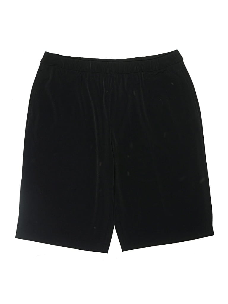 Pre-owned Susan Graver Athletic Shorts In Black