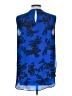 Vince Camuto 100% Polyester Blue Sleeveless Blouse Size L - photo 2