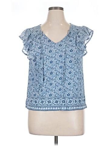 Lucky Brand Short Sleeve Blouse (view 1)