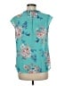 Daniel Rainn 100% Polyester Teal Sleeveless Blouse Size M - photo 2