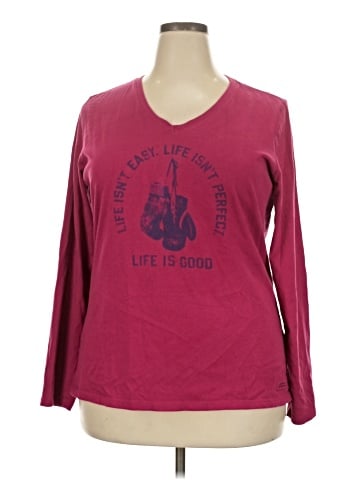 Life Is Good Long Sleeve T-Shirt (view 1)