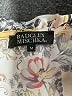 Badgley Mischka Floral Ivory Short Sleeve Blouse Size M - photo 7