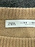 Zara Solid Tan Pullover Sweater Size 8 - 9 - photo 3