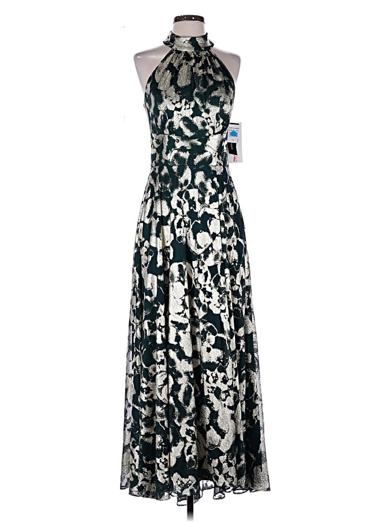Pre-owned Betsy & Adam Cocktail Dress In Green