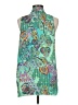 Spense 100% Polyester Green Sleeveless Blouse Size M - photo 2